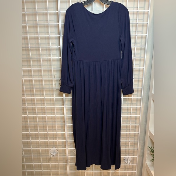 Women’s The Nine By Hatch Blue Maxi Dress Size S - Picture 5 of 6